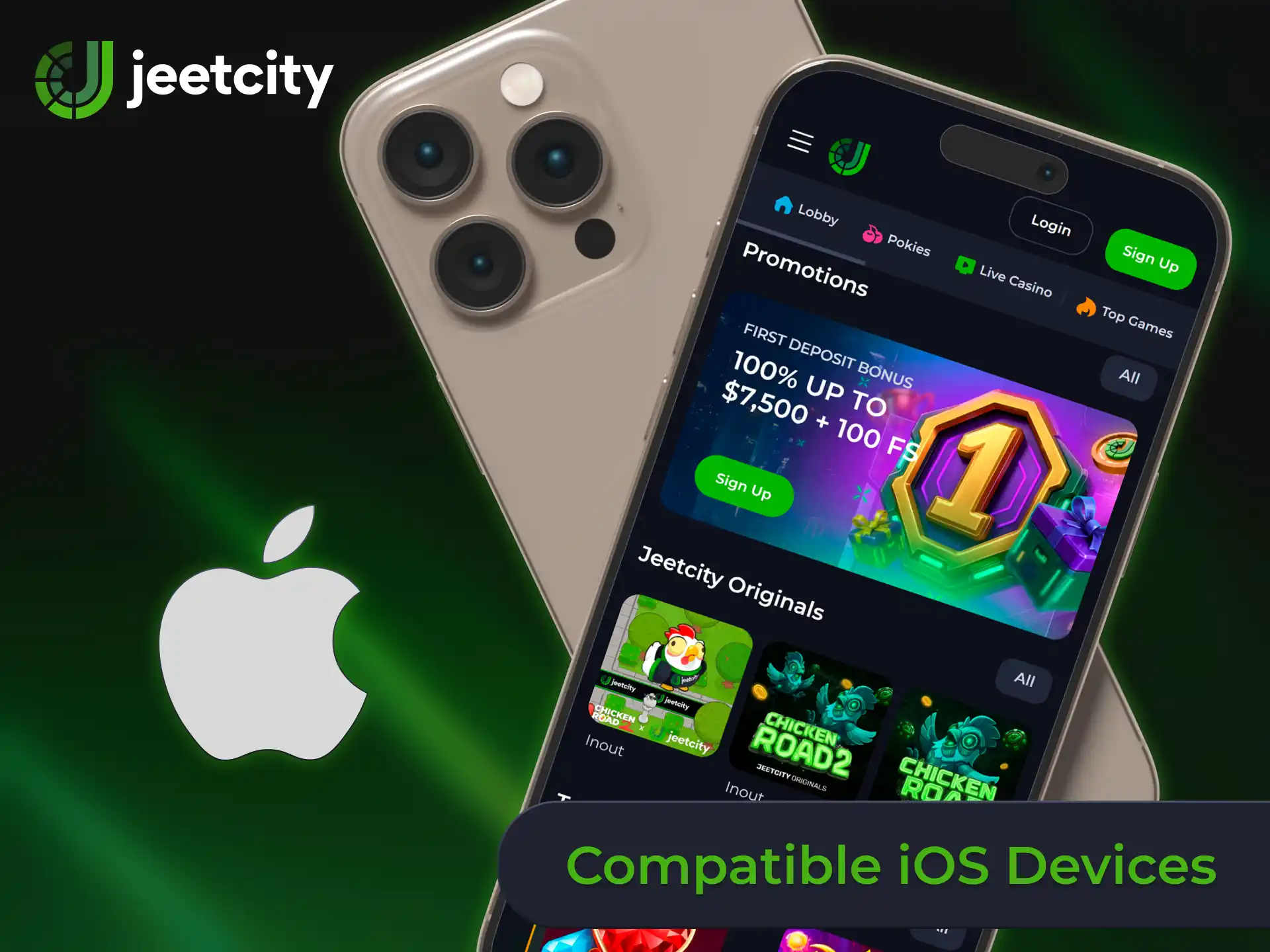 Explore compatible iOS devices to run JeetCity application without glitches.
