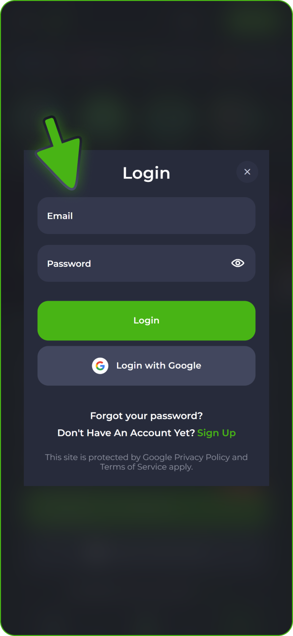 Login to your account at your JeetCity iOS app.