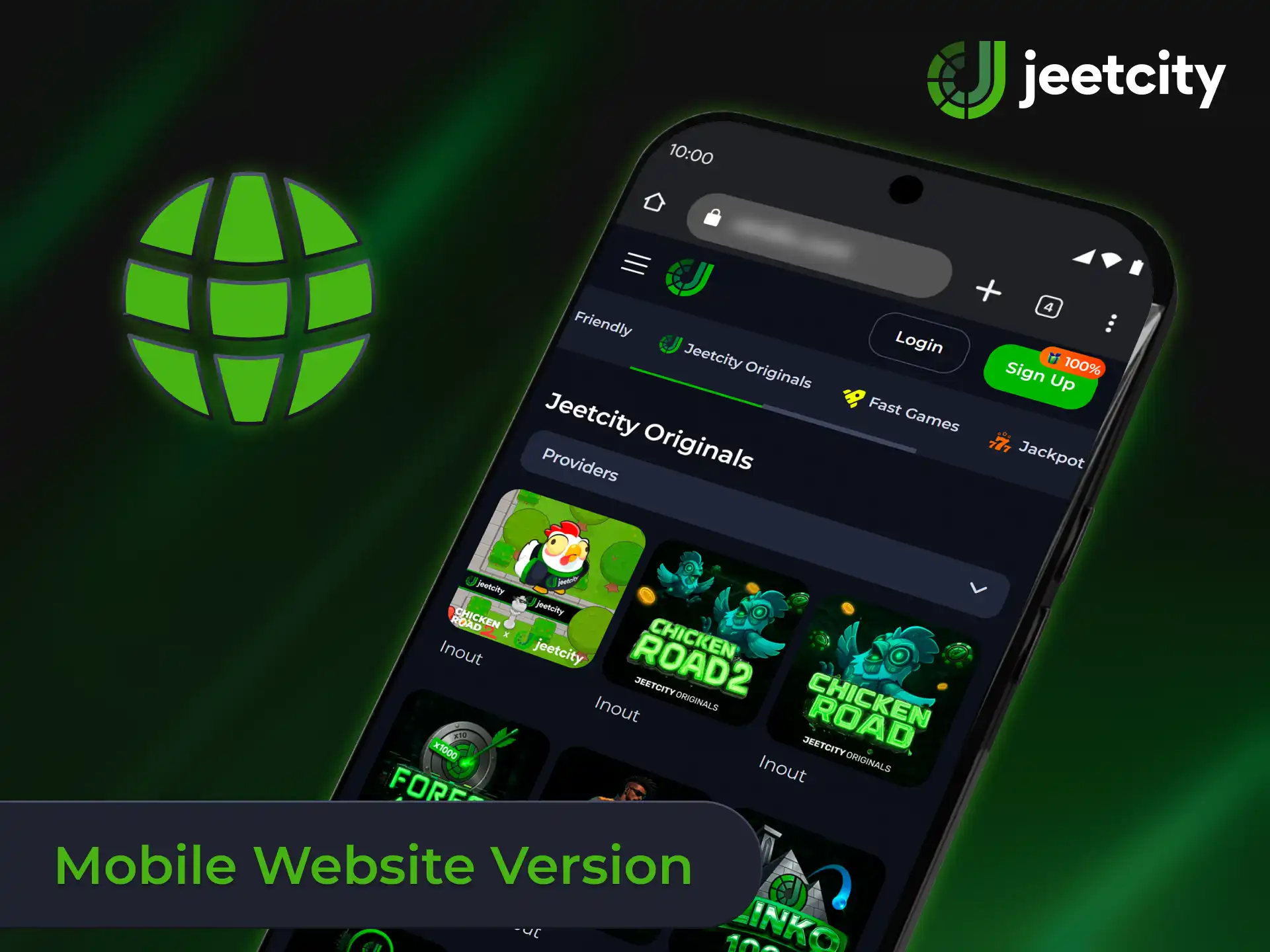Switch to JeetCity mobile website version for quick online access.