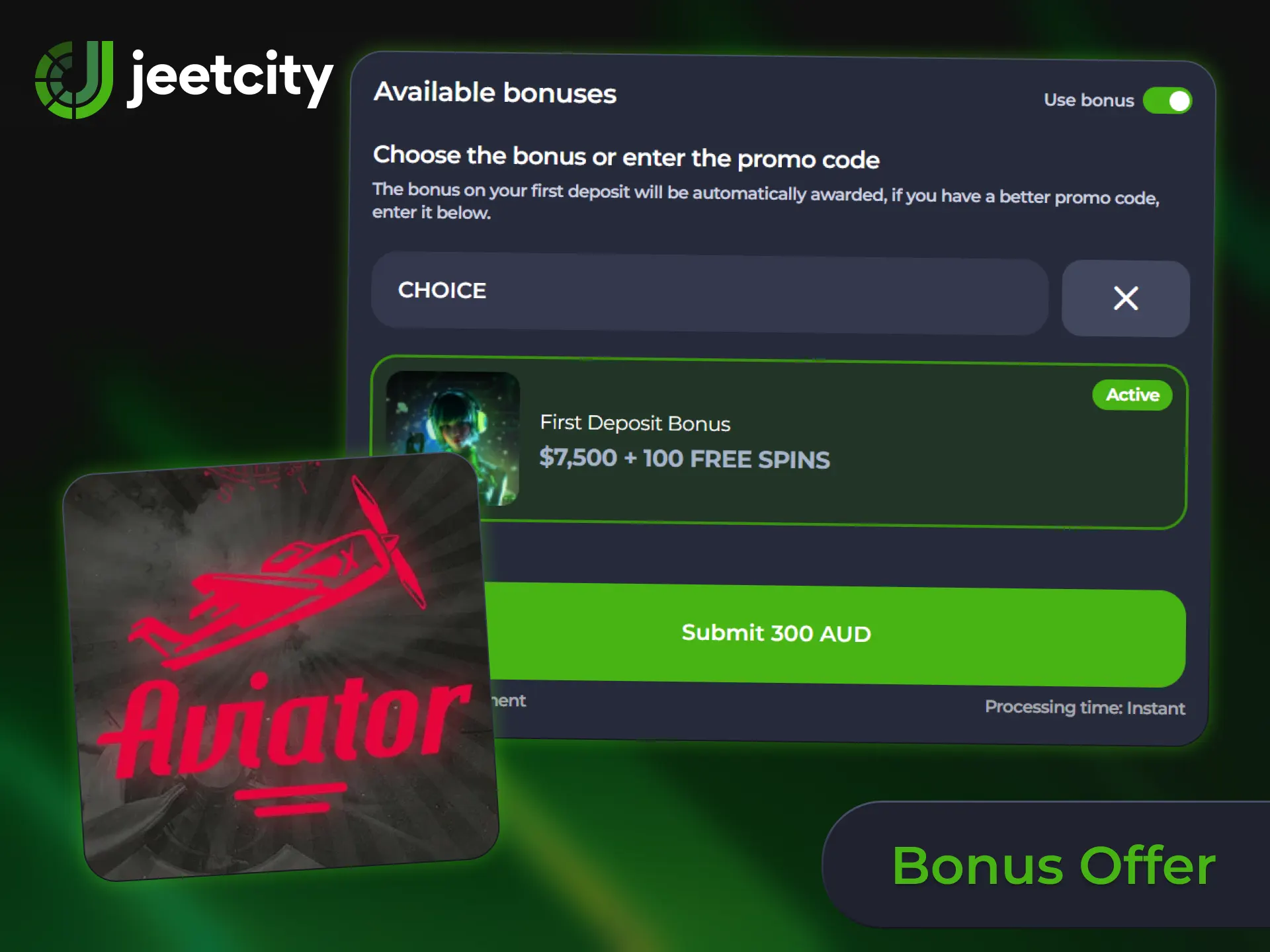 Claim your exclusive JeetCity bonus offer to boost your Aviator gameplay instantly.
