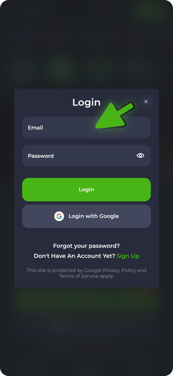 Log into your JeetCity account to make deposit.