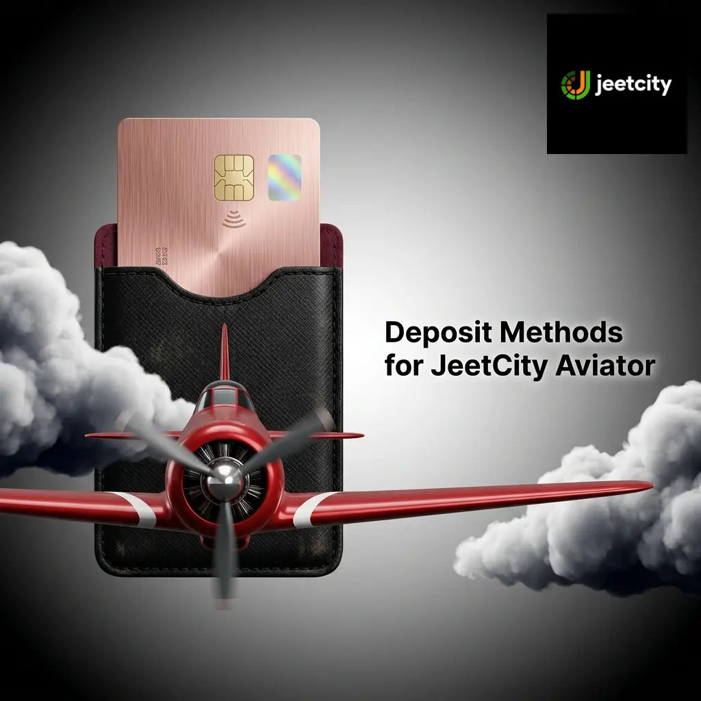 JeetCity Aviator deposit methods including Visa, Mastercard, Skrill, Neteller, ecoPayz, MiFinity, Jeton, and CoinsPaid