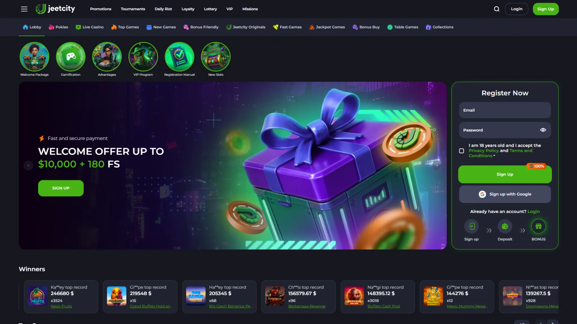 Check out latest news at JeetCity casino main page.