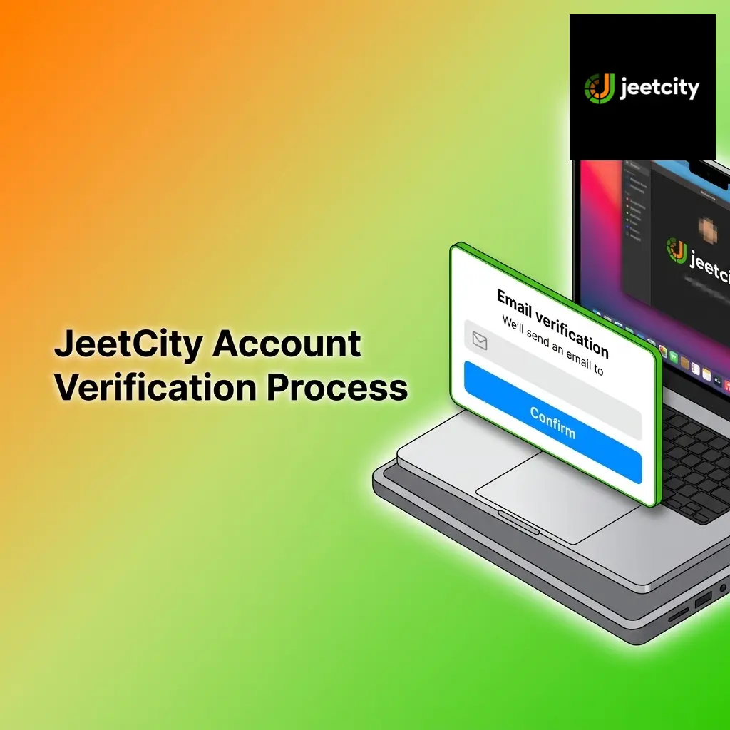 JeetCity account verification process showing KYC document upload steps for Australian players, including ID and proof of address submission