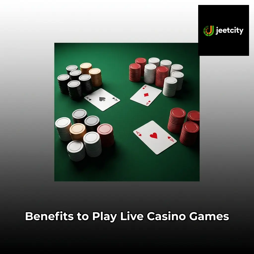 Australian players enjoying live dealer casino games at JeetCity with HD streaming and real dealers via Evolution Gaming