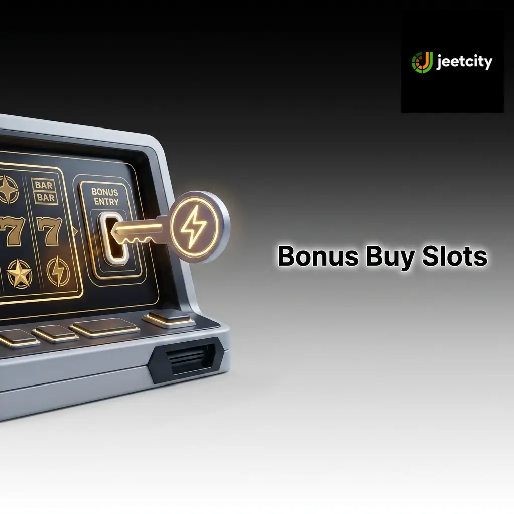 Bonus buy slots interface showing direct bonus round purchase options with multiplier stakes at JeetCity casino