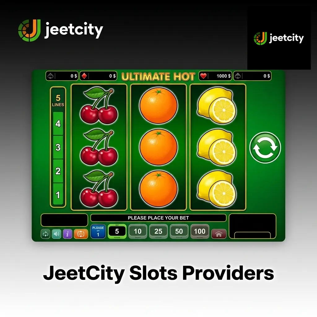 JeetCity casino slot providers including Pragmatic Play, NetEnt, Hacksaw Gaming and 80+ software studios for Australian players