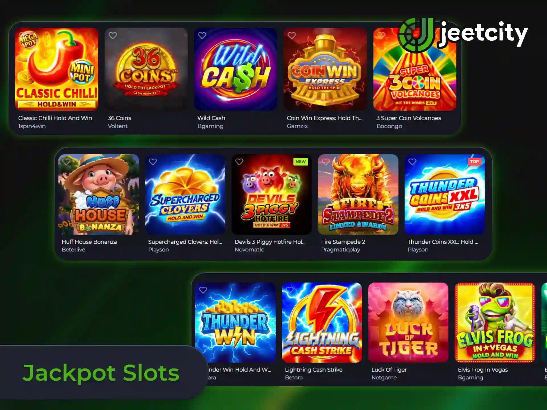Chase life-changing grand prizes with real money jackpot slot games on JeetCity.